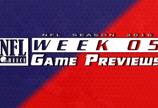Game Previews Week 5