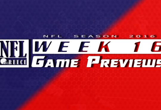 Game Previews Week 16