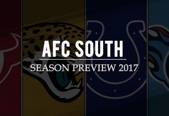 Season Preview 2017: AFC South