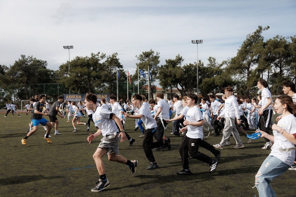 Το NFL έφτασε στη Θεσσαλονίκη - Οι Los Angeles Chargers υλοποίησαν ένα νέο Flag Football Camp.